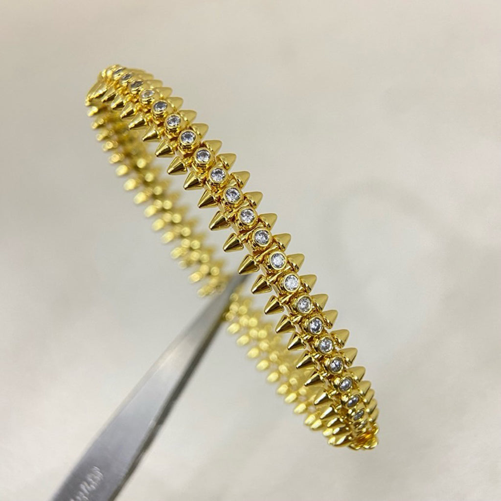 [⭐Lioran]CLASH  BRACELET 8MM DIAMONDS