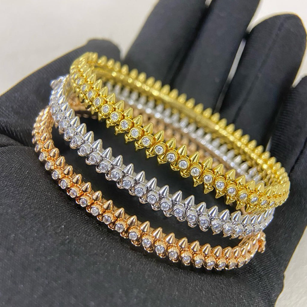 [⭐Lioran]CLASH  BRACELET 8MM DIAMONDS