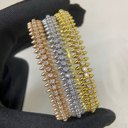 [⭐Lioran]CLASH  BRACELET 8MM DIAMONDS