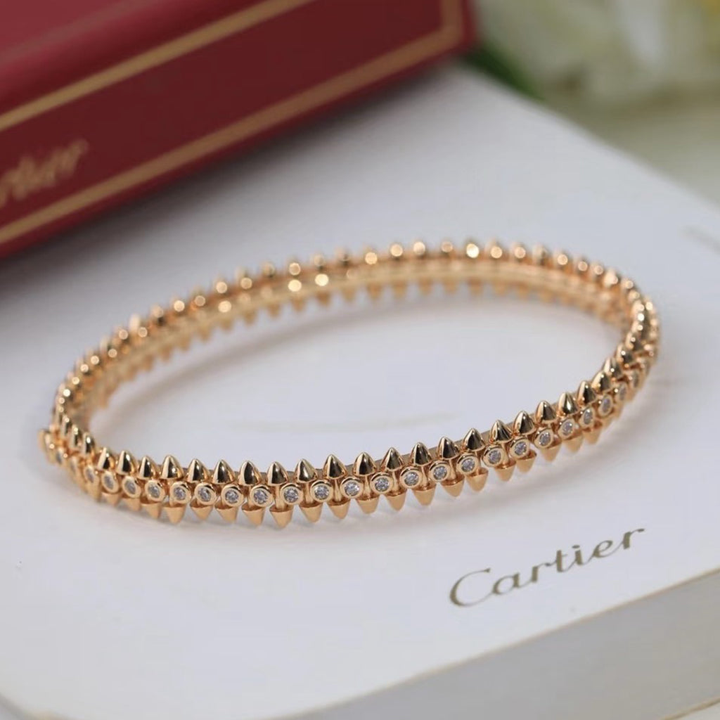 [⭐Lioran]CLASH  BRACELET 8MM DIAMONDS