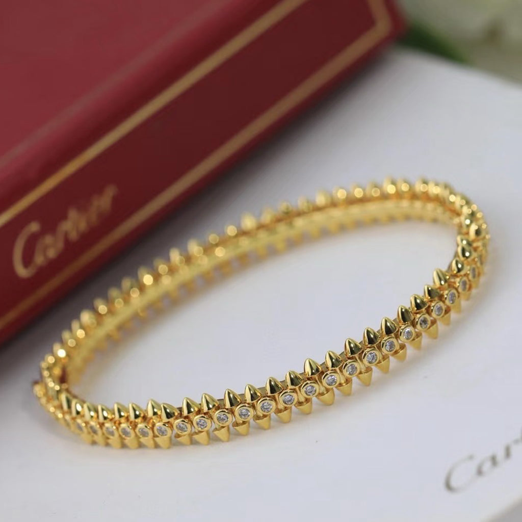 [⭐Lioran]CLASH  BRACELET 8MM DIAMONDS