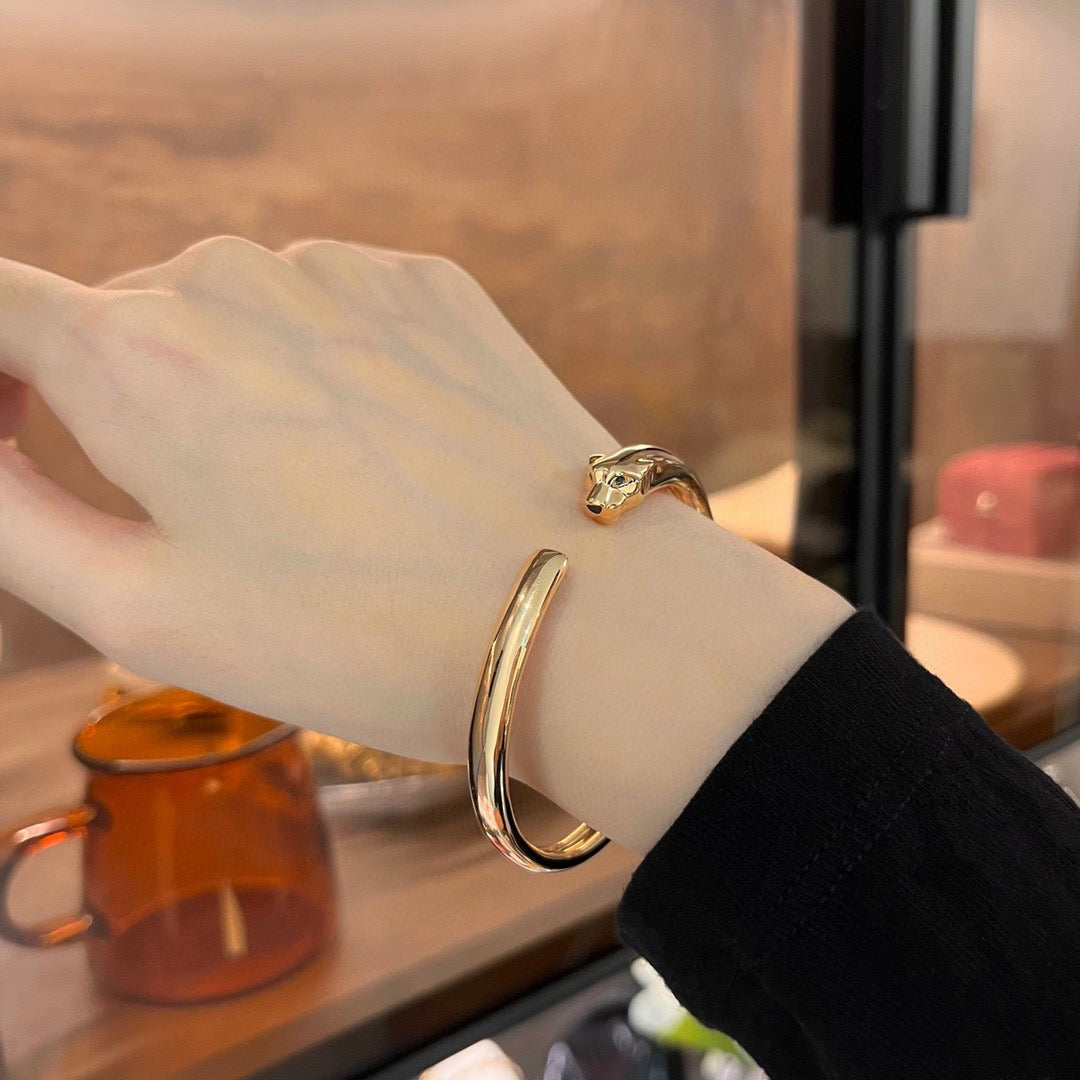 [⭐Lioran]PANTHERE OPEN BRACELET