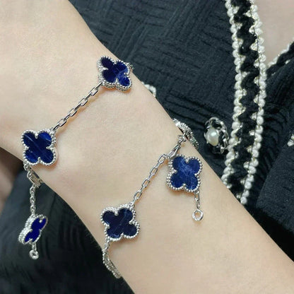 [⭐Lioran]CLOVER 5 MOTIF PIETERSITE BRACELET COLLECTION