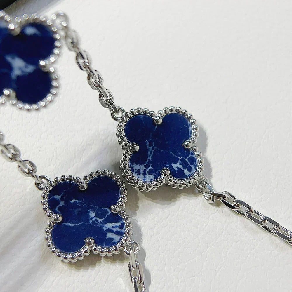 [⭐Lioran]CLOVER 5 MOTIF PIETERSITE BRACELET COLLECTION