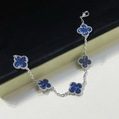 [⭐Lioran]CLOVER 5 MOTIF PIETERSITE BRACELET COLLECTION