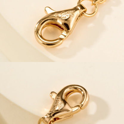 [⭐Lioran]LOVE DOUBLE RING FULL DIAMOND BRACELET