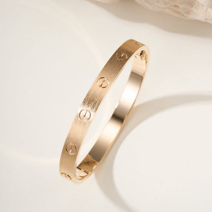 [⭐Lioran]LOVE BRACELET 6.1MM BRUSHED