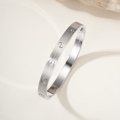 [⭐Lioran]LOVE BRACELET 6.1MM BRUSHED