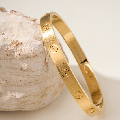 [⭐Lioran]LOVE BRACELET 6.1MM BRUSHED