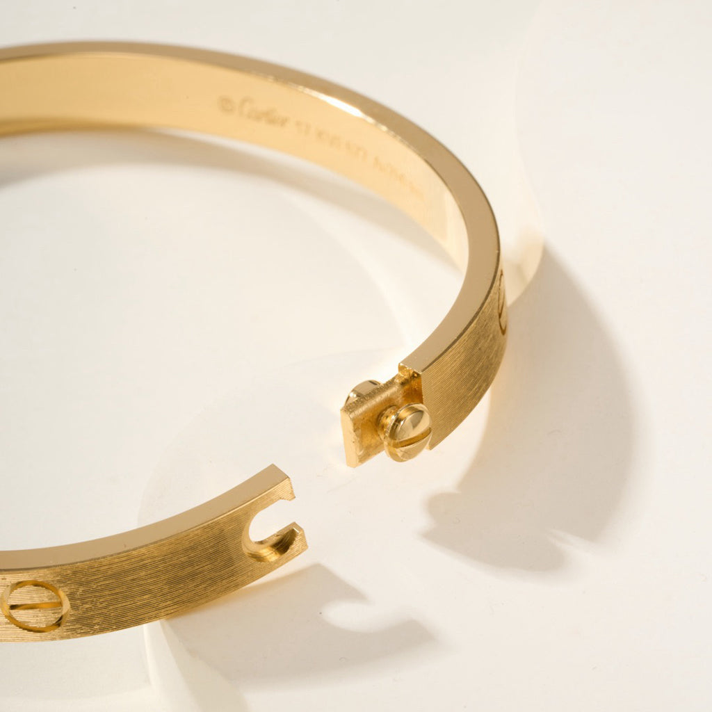 [⭐Lioran]LOVE BRACELET 6.1MM BRUSHED