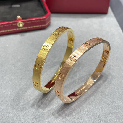 [⭐Lioran]LOVE BRACELET 6.1MM BRUSHED