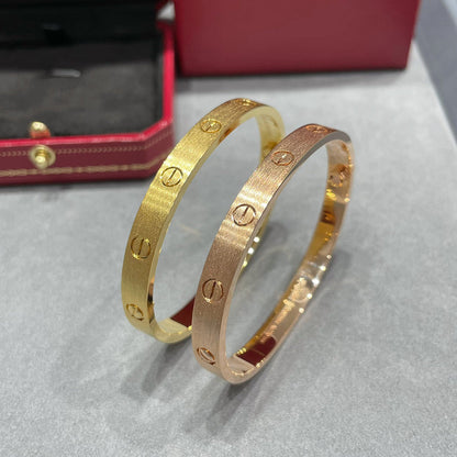 [⭐Lioran]LOVE BRACELET 6.1MM BRUSHED