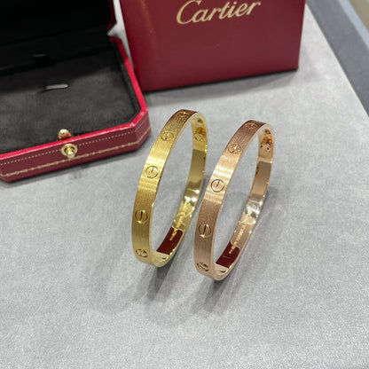 [⭐Lioran]LOVE BRACELET 6.1MM BRUSHED
