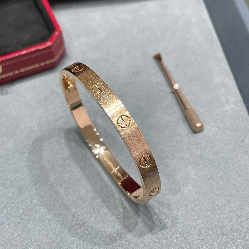 [⭐Lioran]LOVE BRACELET 6.1MM BRUSHED
