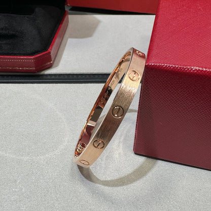 [⭐Lioran]LOVE BRACELET 6.1MM BRUSHED