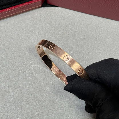 [⭐Lioran]LOVE BRACELET 6.1MM BRUSHED