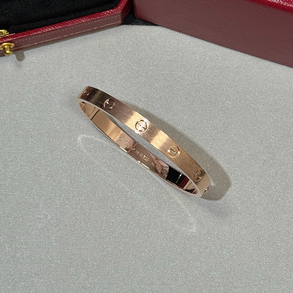 [⭐Lioran]LOVE BRACELET 6.1MM BRUSHED