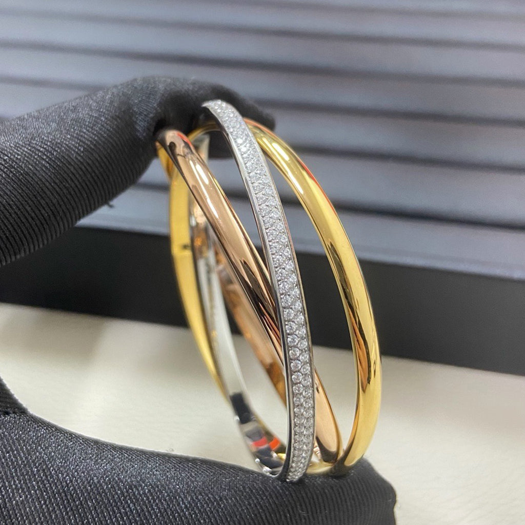 [⭐Lioran]TRINITY 2.8MM SMALL BRACELET