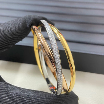 [⭐Lioran]TRINITY 2.8MM SMALL BRACELET