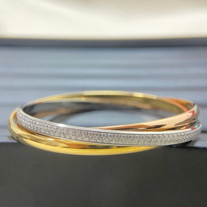 [⭐Lioran]TRINITY 2.8MM SMALL BRACELET