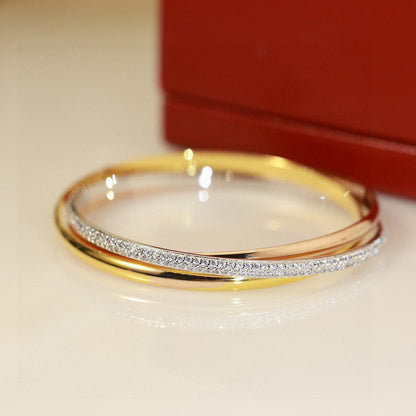 [⭐Lioran]TRINITY 2.8MM SMALL BRACELET
