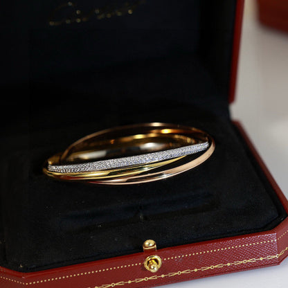 [⭐Lioran]TRINITY 2.8MM SMALL BRACELET