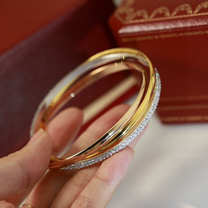 [⭐Lioran]TRINITY 2.8MM SMALL BRACELET