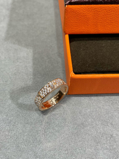 [⭐Lioran]KELLY PINK GOLD DIAMOND RING