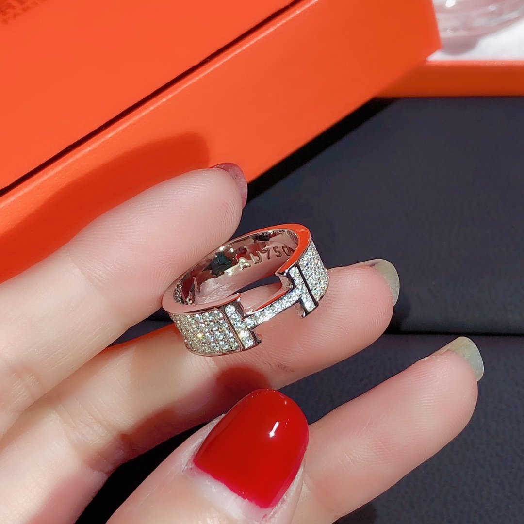 [⭐Lioran]H RING FULL DIAMOND