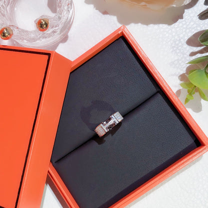 [⭐Lioran]H RING FULL DIAMOND