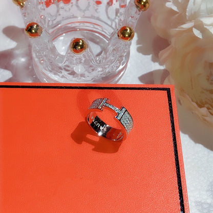 [⭐Lioran]H RING FULL DIAMOND
