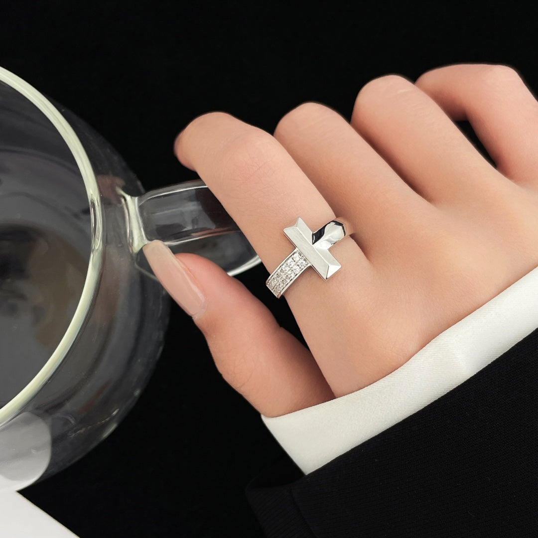 [Lioran]T WIDE DIAMOND RING