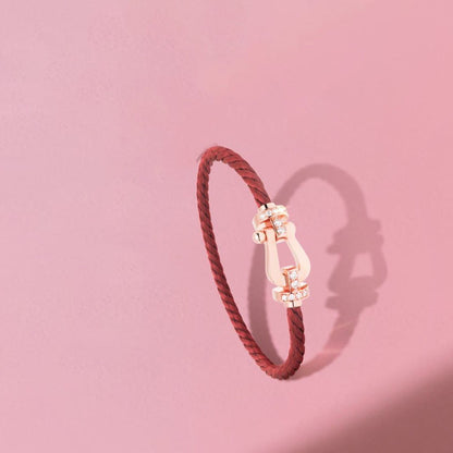 [⭐Lioran]FORCE 10 HALF DIAMOND PINK GOLD RED CORDERI LARGE AND MEDIUM MODEL
