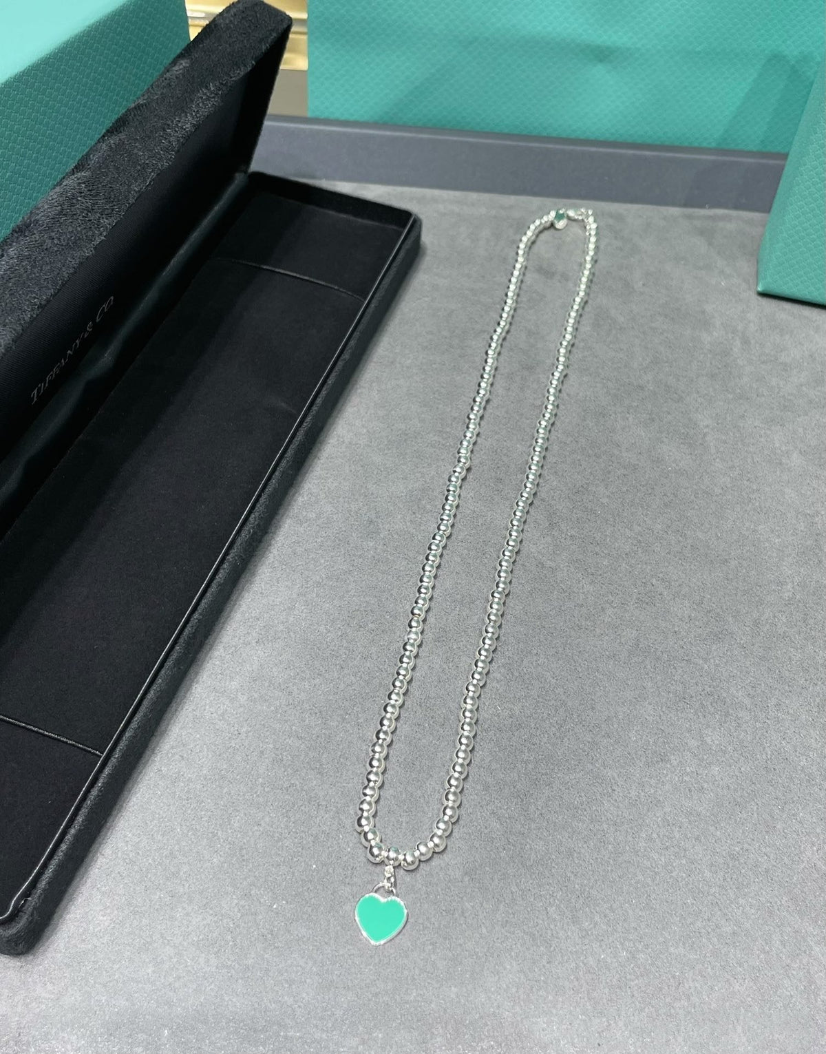 [Lioran]RETURN TO TIF SILVER BEAD NECKLACE