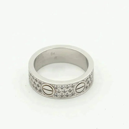 [⭐Lioran]LOVE RING 5.5MM DIAMONDS PAVED