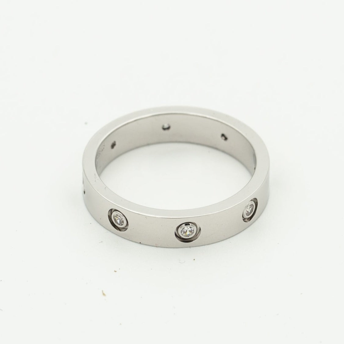 [⭐Lioran]LOVE RING 3.6MM 8 DIAMONDS