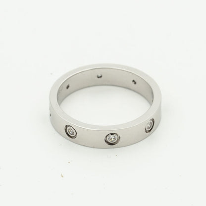 [⭐Lioran]LOVE RING 3.6MM 8 DIAMONDS