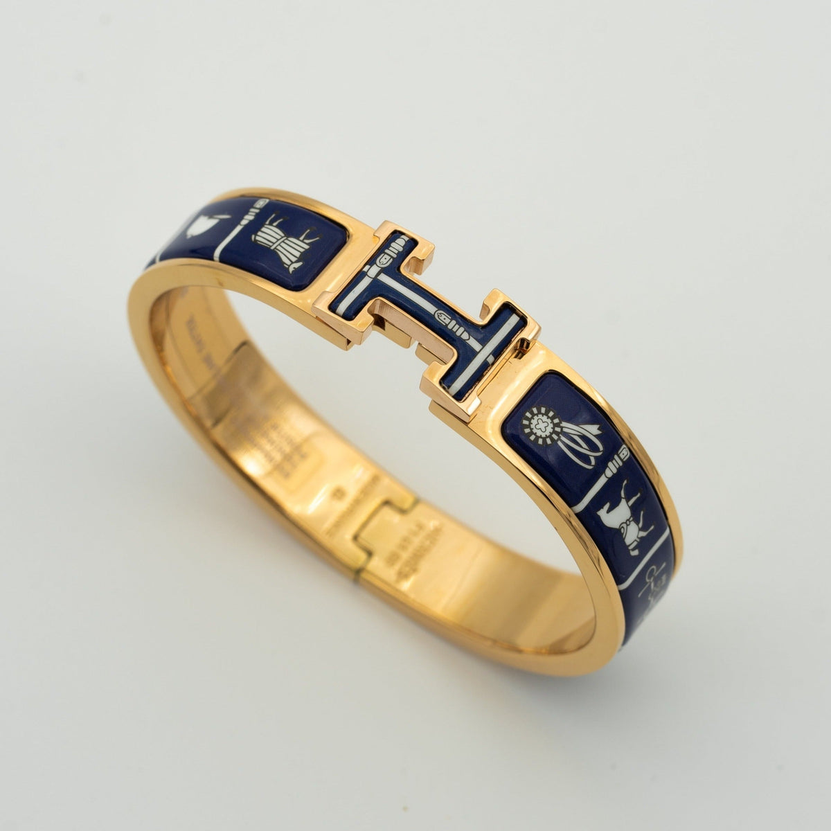 [⭐Lioran]H BRACELET BLUE CERAMIC