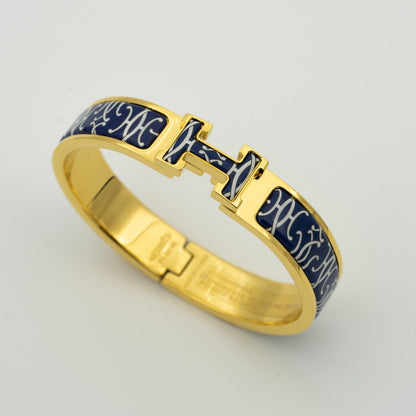 [⭐Lioran]H BRACELET BLACK MULTICOLOR
