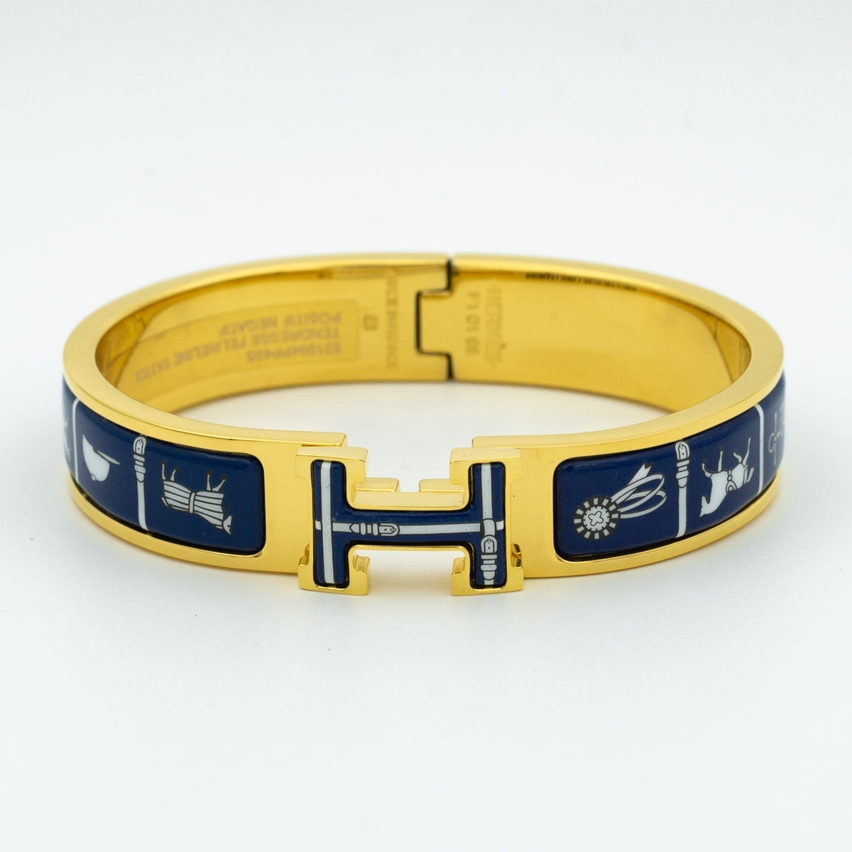 [⭐Lioran]H BRACELET BLUE CERAMIC