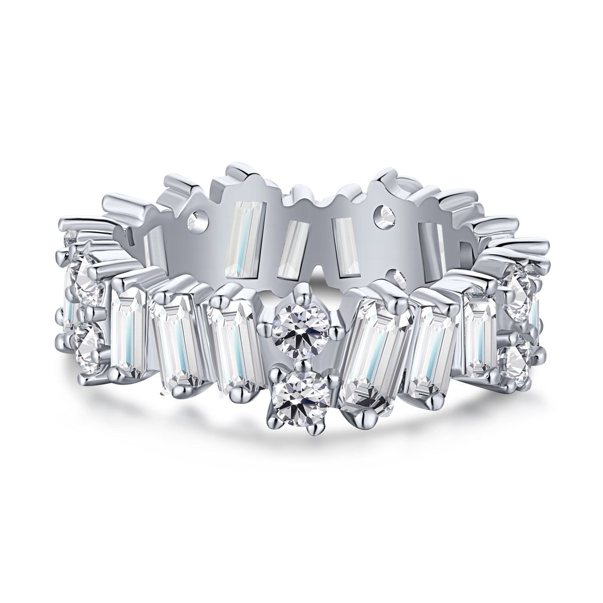 [⭐Lioran Jewelry]Delicate Multi Shape Tennis Ring