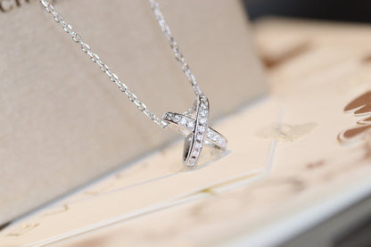 [⭐Lioran]JEUX DE DIAMOND NECKLACE