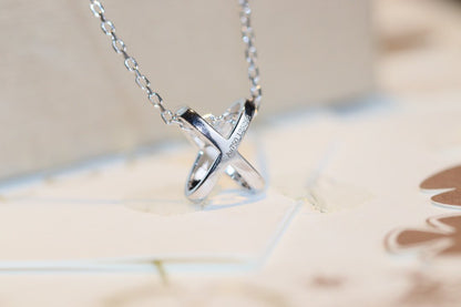 [⭐Lioran]JEUX DE DIAMOND NECKLACE