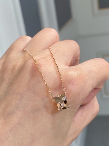 [⭐Lioran]BEE LOVE DIAMOND NECKLACE