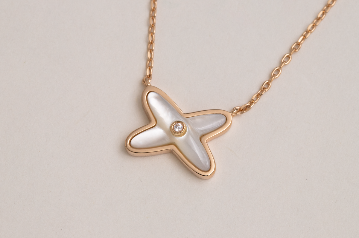 [⭐Lioran]JEUX DE NECKLACE 1 DIAMOND