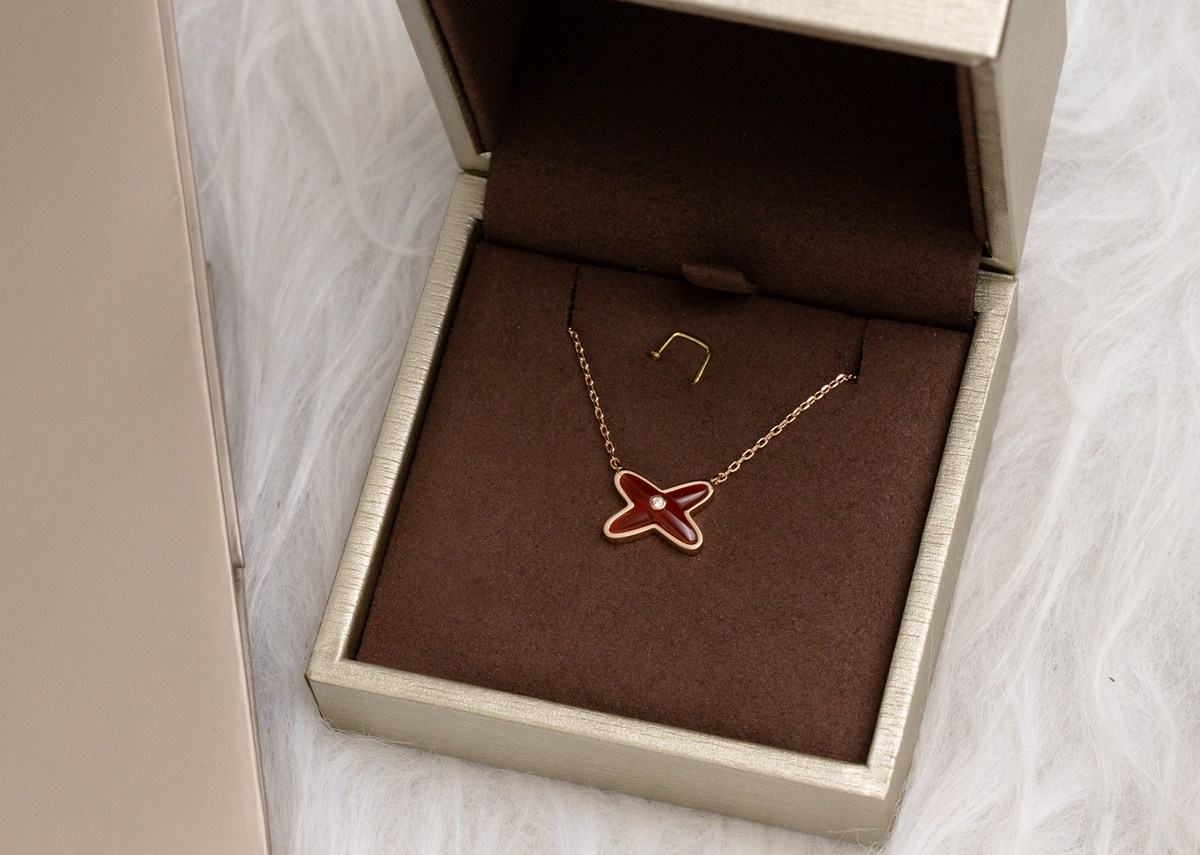 [⭐Lioran]JEUX DE NECKLACE 1 DIAMOND