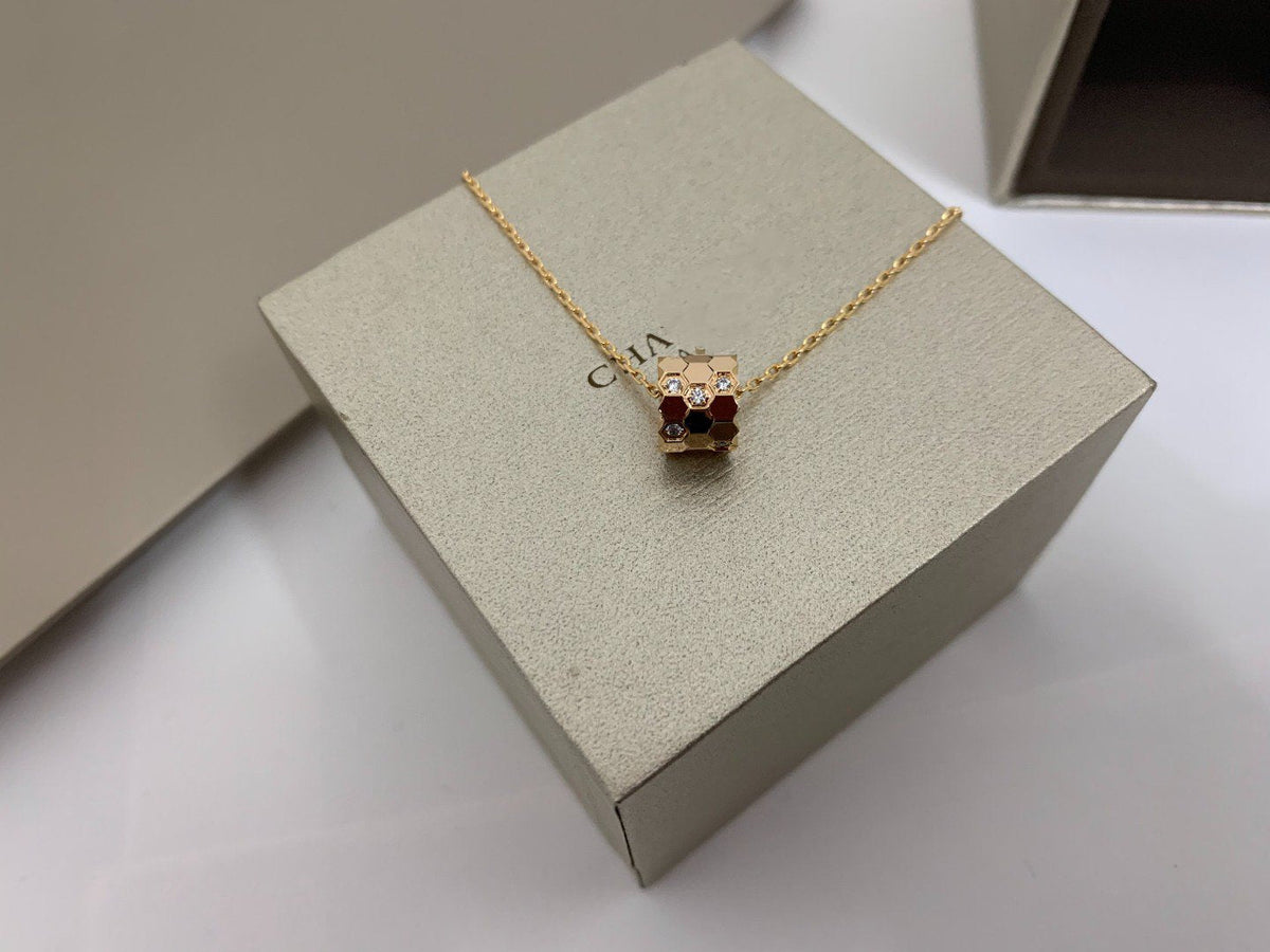 [⭐Lioran]BEE LOVE DIAMOND NECKLACE