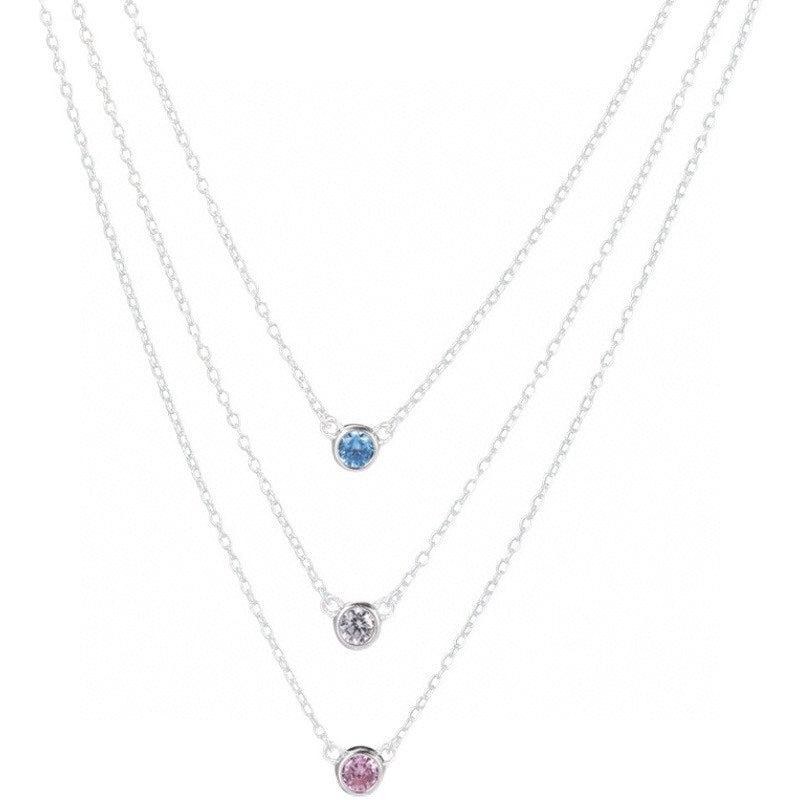 [Lioran]ELSA PERETTI SERIES SINGLE DIAMOND SIMPLE NECKLACE