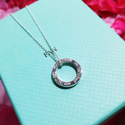 [Lioran]SINGLE RING NECKLACE CHAIN LENGTH