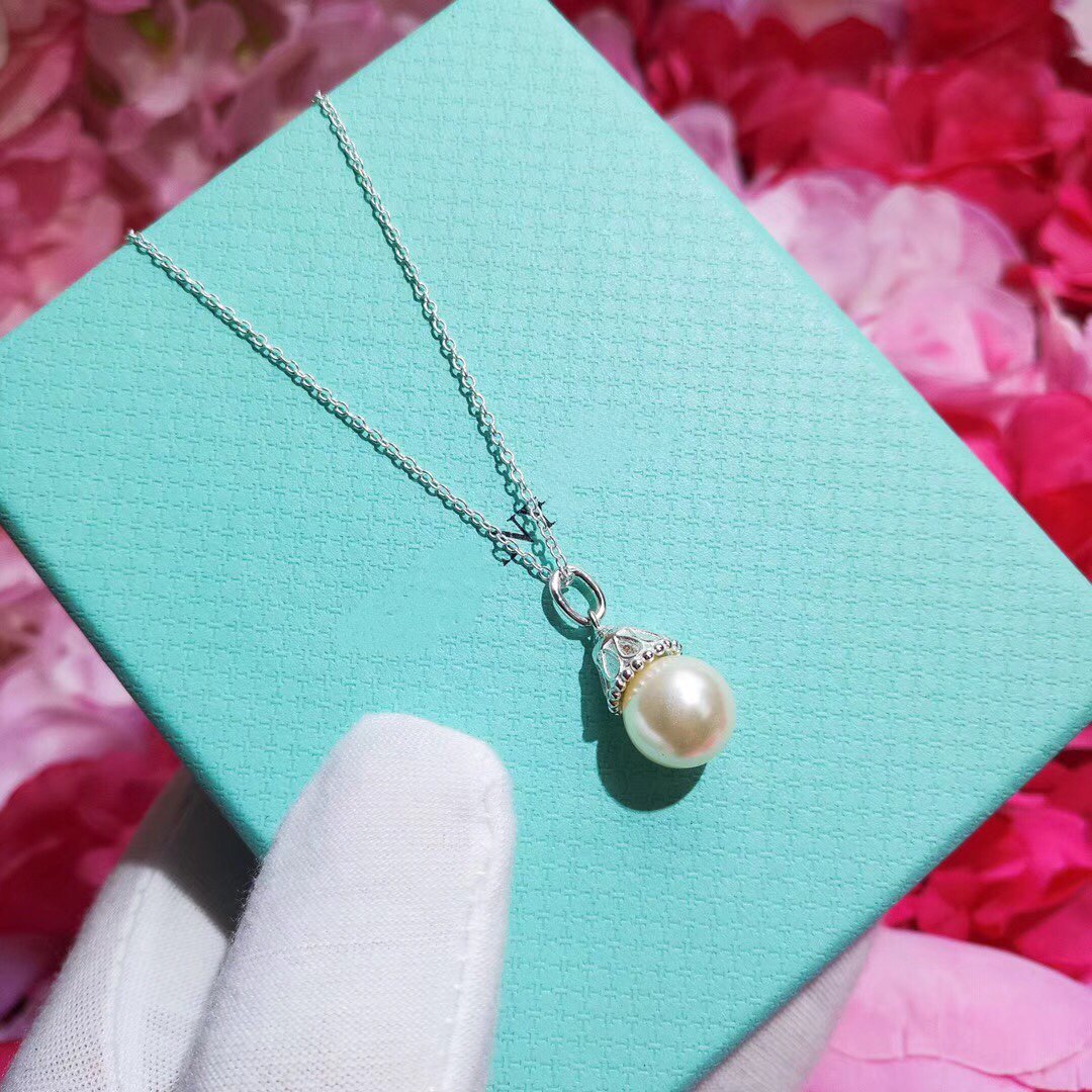 [Lioran]PEARL PENDANT GATSBY ZIEGFELD PEARL SILVER NECKLACE